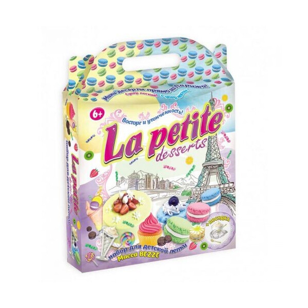 

Набор для лепки La petite desserts большой Strateg (71309) (102681)