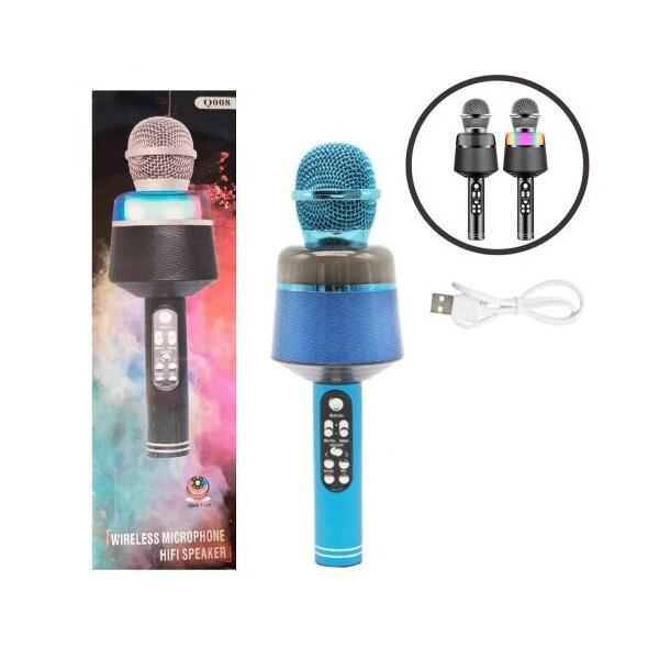 

Микрофон-караоке синий MiC (Q-008) (150810)