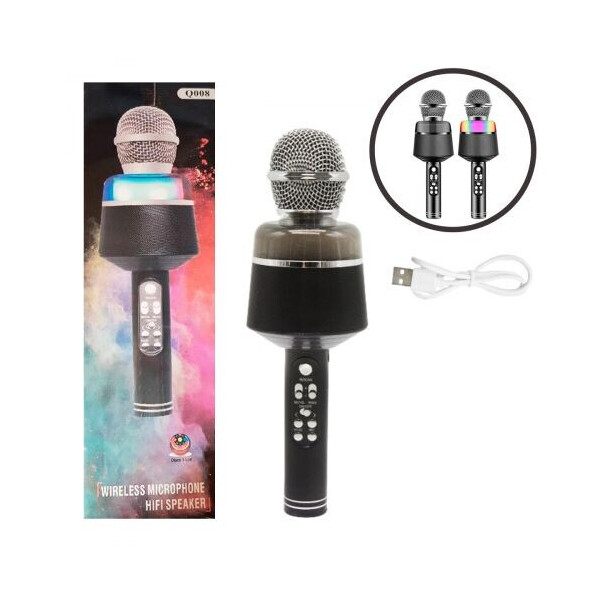 

Микрофон-караоке черный MiC (Q-008) (150812)