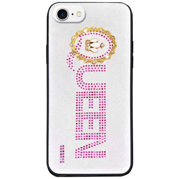 

TPU+Glass чехол TYBOMB Queen для Apple iPhone 7 / 8 (4.7) pink (116041)