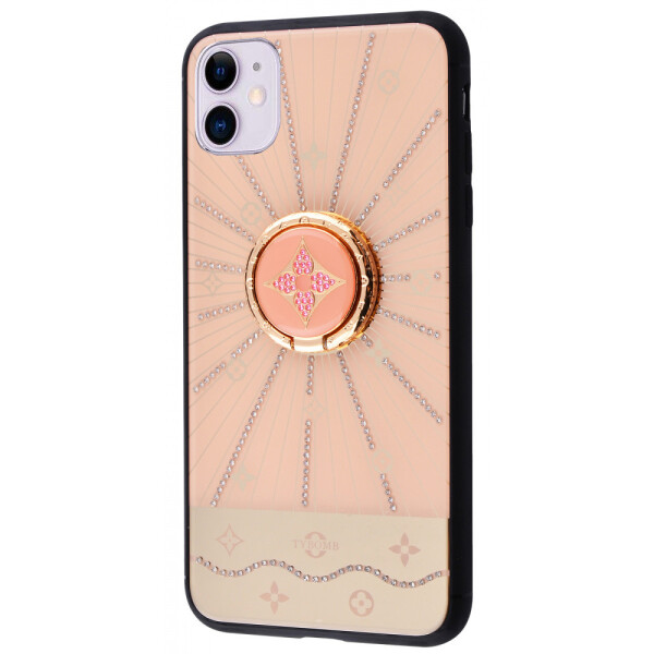 

TPU+Glass чехол TYBOMB Shinig Line для Apple iPhone 11 (6.1) pink (115780)
