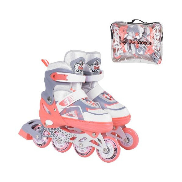 

Ролики с подсветкой Best Roller S коралловый MiC (5401-S) (137947)