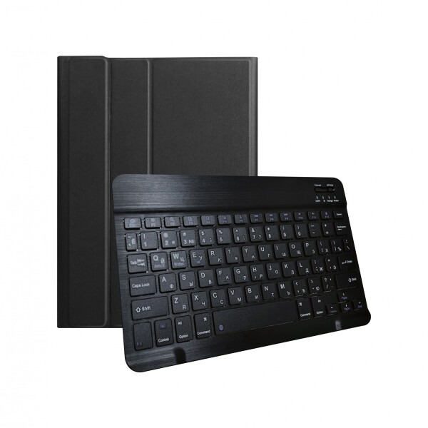 

Обложка Airon Premium для Apple iPad Pro 11" с Bluetooth клавиатурой, защитной плёнкой и салфеткой Black