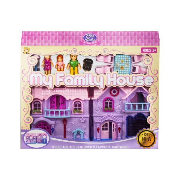 

Кукольный домик My familly house MiC (Кв-103) (123125)