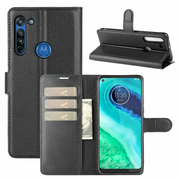 

Чехол Fiji Luxury для Motorola Moto G8 книжка черный