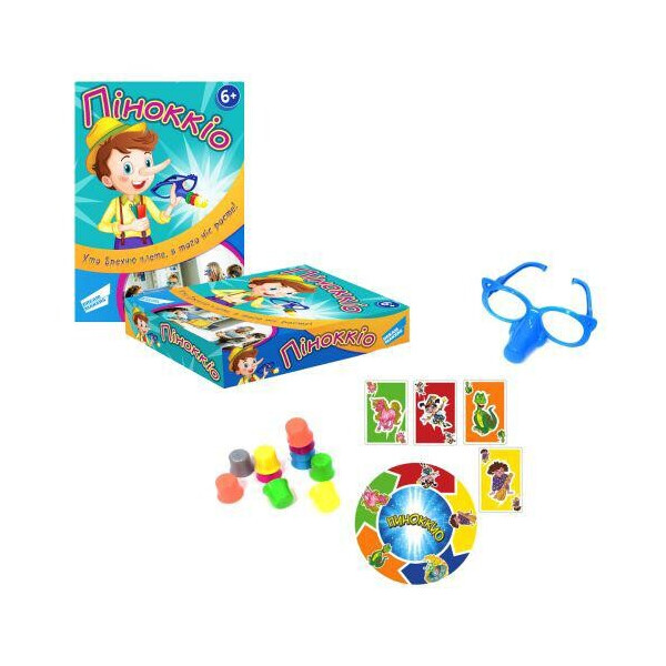 

Настольная игра Пиноккио DreamMakers (1718_UA) (124775)