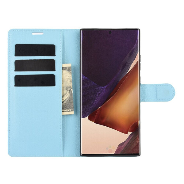 

Чехол Fiji Luxury для Samsung Galaxy Note 20 Ultra (N985) книжка голубой