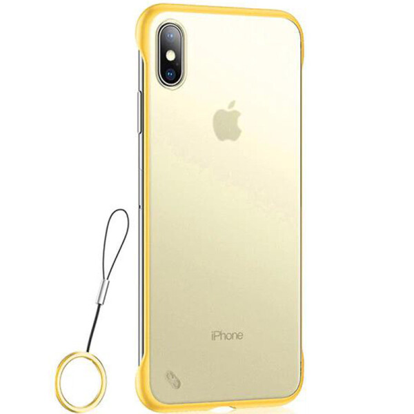 

TPU+PC чехол Daddario Edge (+ кольцо) для Apple iPhone XS Max (6.5) Желтый (106375)