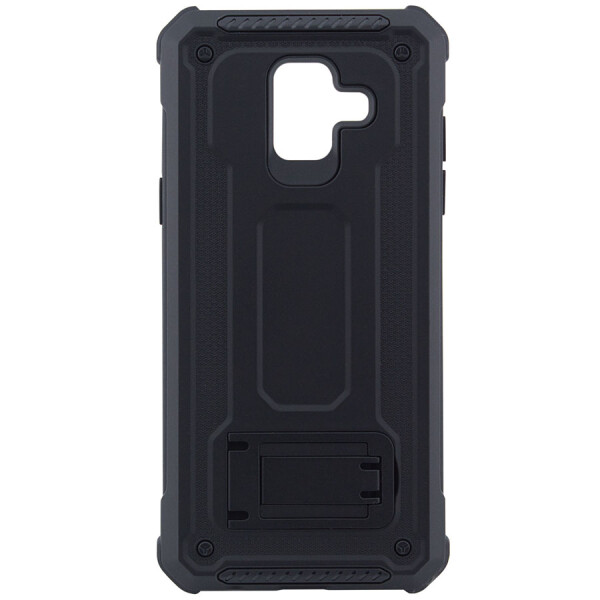 

TPU+PC чехол Deen Armor с креплением под магнитный держатель для Samsung Galaxy A6 (2018) Черный (84985)