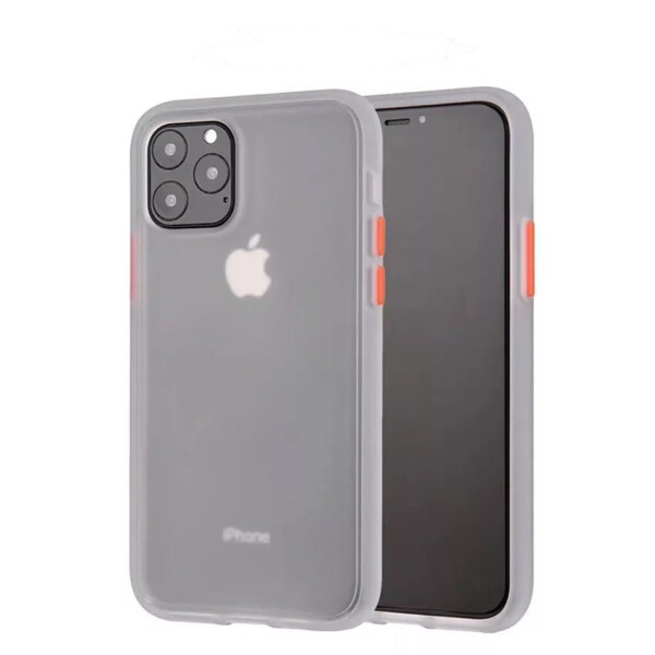 

Чехол-бампер матовый для iPhone 11 Matte Case White/Белый (2217)