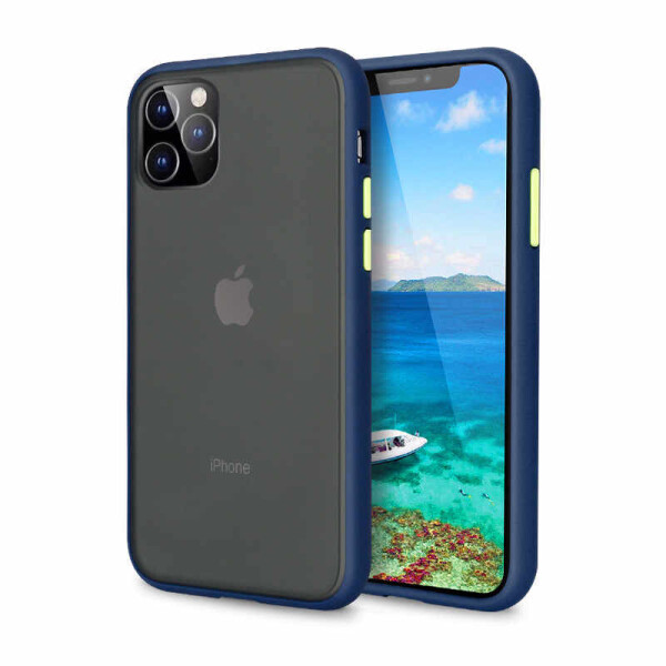 

Чехол-бампер матовый для iPhone 11 Pro Max Matte Case Blue/Синий (2235)