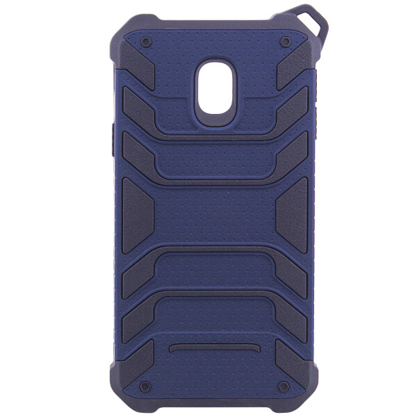 

TPU+PC чехол Deen Beetle с ремешком для Samsung J730 Galaxy J7 (2017) Синий (77172)