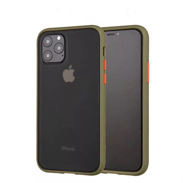 

Чехол-бампер матовый для iPhone 11 Pro Max Matte Case Green/Зеленый (2252)