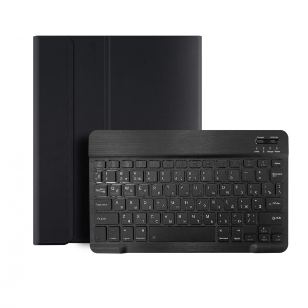 

Обложка Airon Premium для Apple iPad Pro 12.9" 2018/2019 Black с Bluetooth клавиатурой, защитной плёнкой и салфеткой