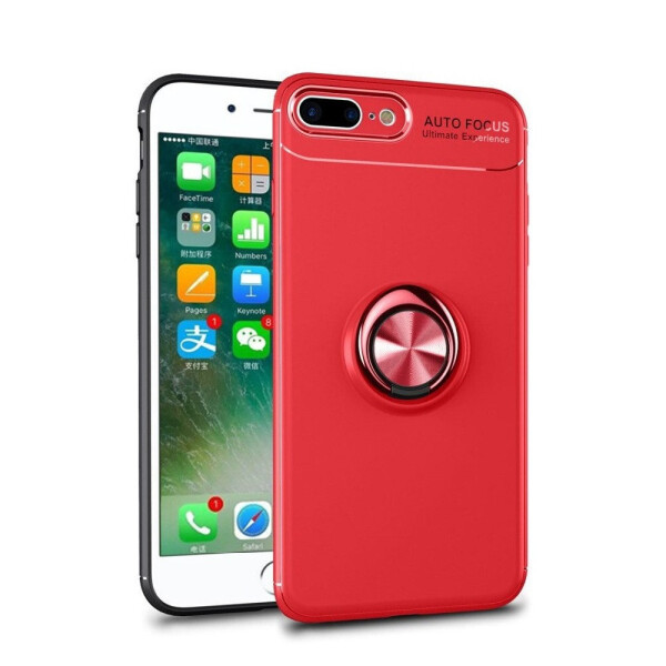 

Чехол Fiji Hold для Apple Iphone 7 Plus бампер накладка с подставкой Black-Red