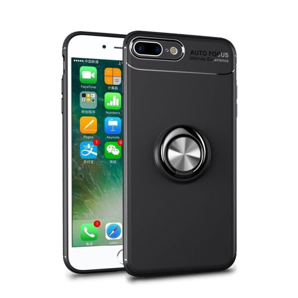 

Чехол Fiji Hold для Apple Iphone 8 Plus бампер накладка с подставкой Black