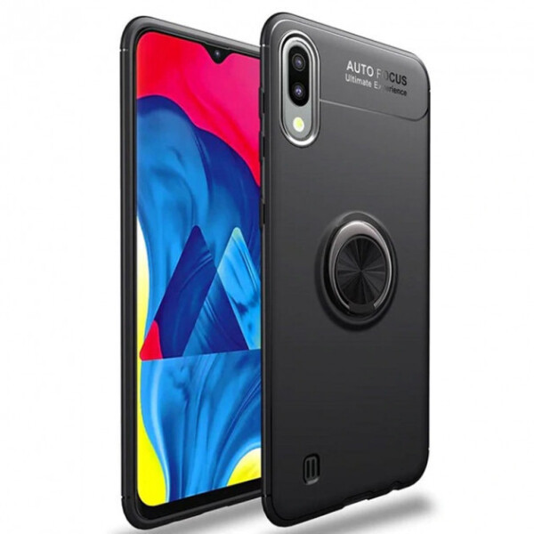 

Чехол Fiji Hold для Samsung Galaxy M10 2019 (M105) бампер накладка с подставкой Black
