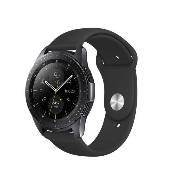

Ремешок COTEetCI W42 Silicone Band For Samsung Gear S3 22mm Black (WH5273-BK-22)