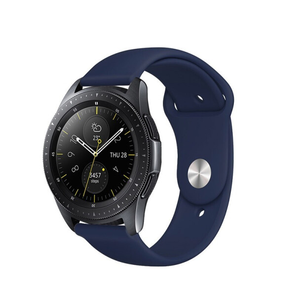 

Ремешок COTEetCI W42 Silicone Band For Samsung Gear S3 22mm Blue (WH5273-BL-22)