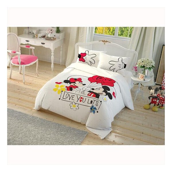 

Комплект постельного белья Tac Disney Minnie Mickey Cek евро (TAC60212083)