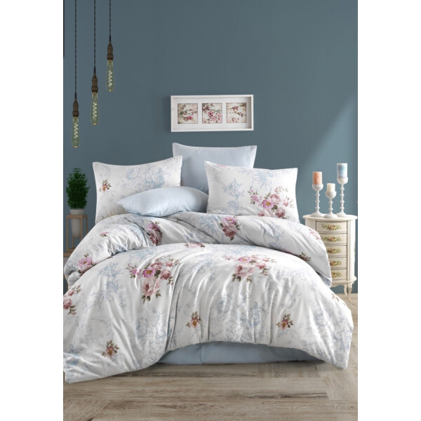 

Комплект постельного белья Linda ранфорс Clara евро (8698485567952)