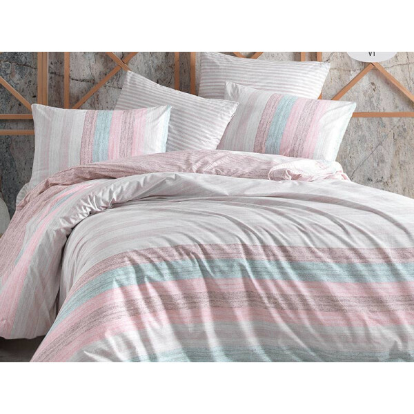 

Комплект постельного белья Zugo Home ранфорс Merisa V1 евро (ts-02234)