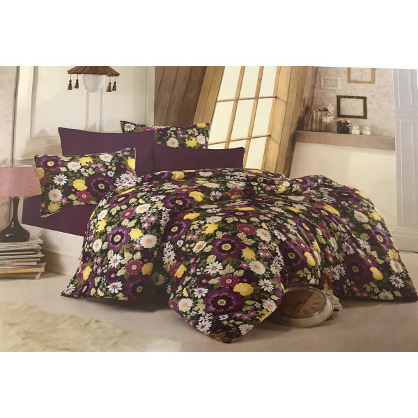 

Комплект постельного белья Zugo Home сатин Botanical V2 семейный (ts-02227)