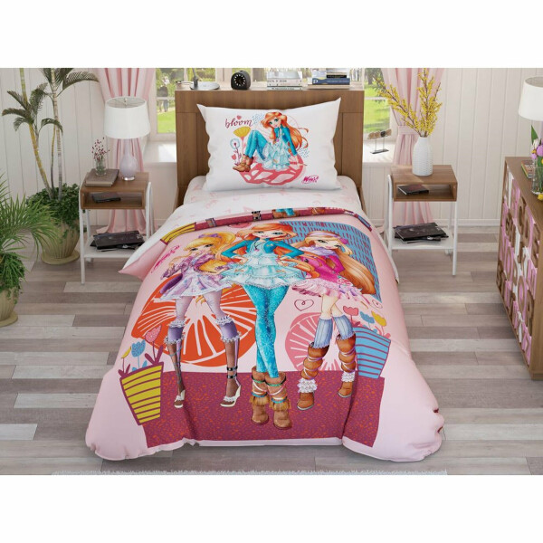 

Комплект постельного белья Tac Disney Winx Flowers подростковое (TAC60241311)