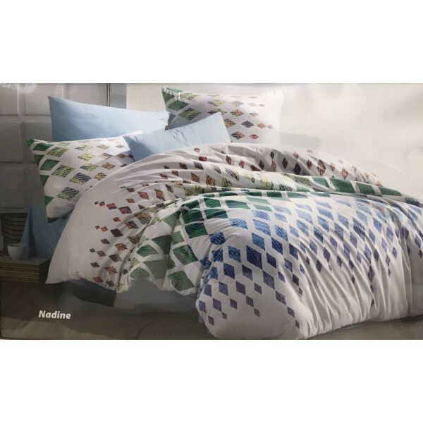 

Комплект постельного белья Zugo Home ранфорс Nadine полуторный (ts-02495)