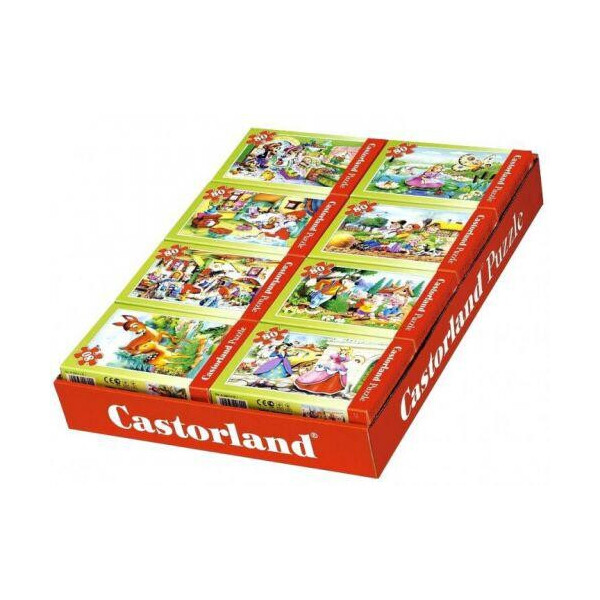 

Пазлы Сказки 16 штук по 80 элементов Castorland (A-08514-B) (121318)
