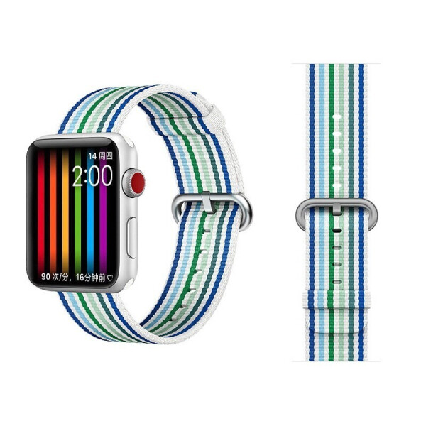

Ремешок COTEetCI W30 Rainbow Nylon Band For Apple Watch 38mm Blue (WH5250-WB)
