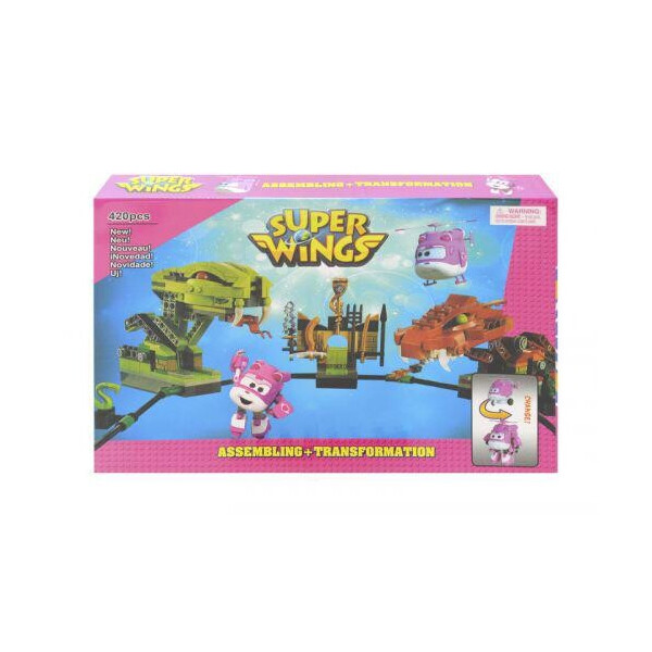 

Конструктор Super Wings 420 дет MIC (16115) (29462)