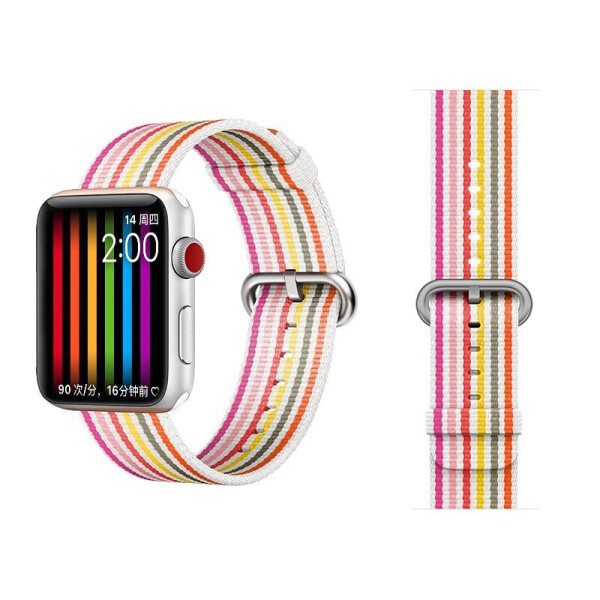 

Ремешок COTEetCI W30 Rainbow Nylon Band For Apple Watch 42mm Pink (WH5251-WP)