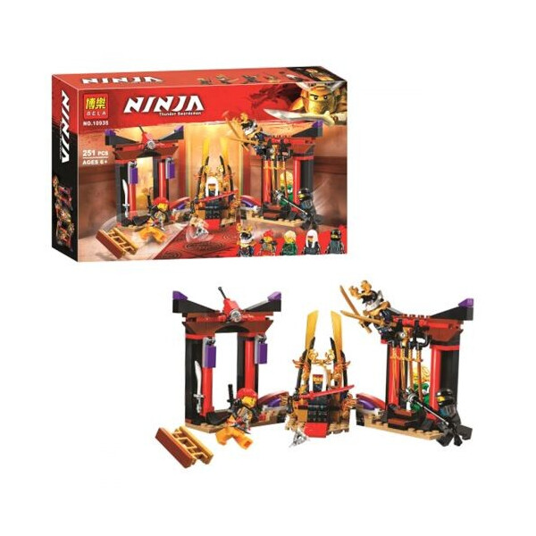 

Конструктор Ninja Бой в тронном зале 251 дет MiC (10935) (147126)