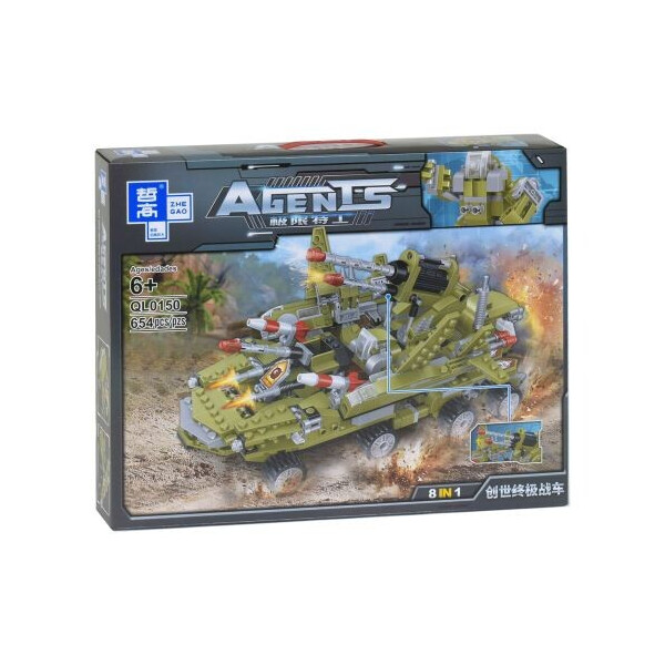 

Конструктор Agents 654 детали MiC (QL0150) (125376)