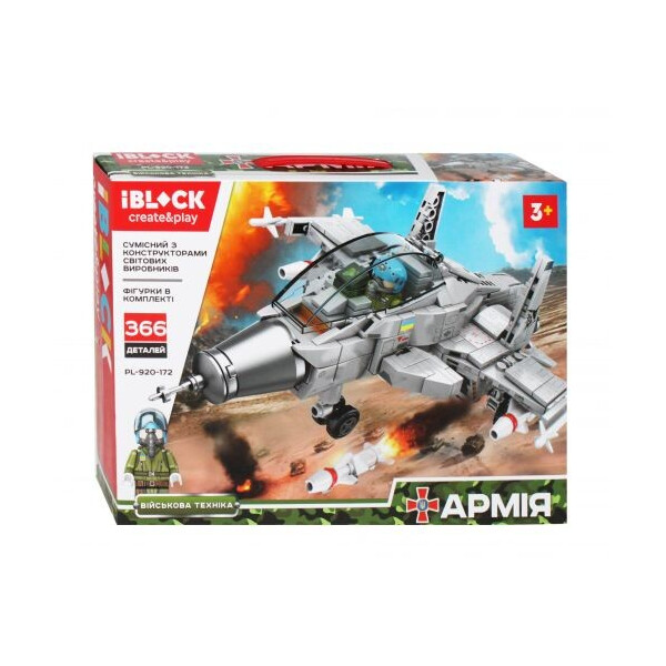 

Конструктор Армия 366 дет MiC (PL-920-172) (154067)