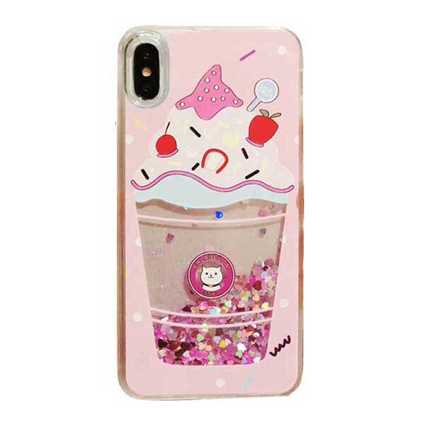 

TPU+PC чехол Falabella case для Apple iPhone X (5.8) / XS (5.8) ice cream cat (83294)