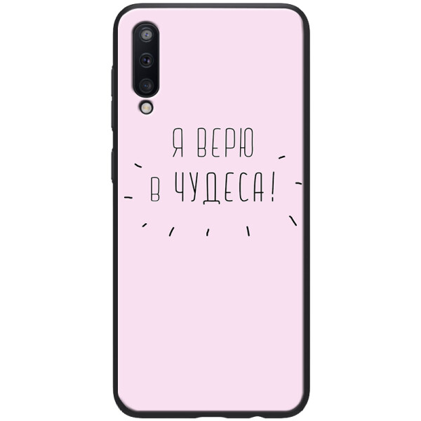 

TPU+PC чехол ForFun для Samsung Galaxy A30s Чудеса / Розовый (109819)