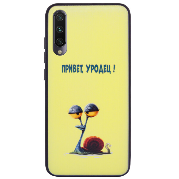 

TPU+PC чехол ForFun для Xiaomi Mi A3 (CC9e) Привет уродец / Желтый (110172)