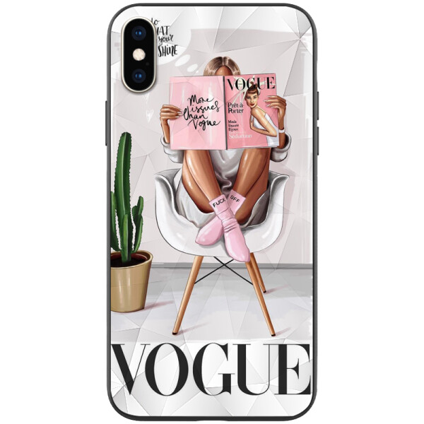 

TPU+PC чехол Prisma Ladies для Apple iPhone XS Max (6.5) Vogue (115924)