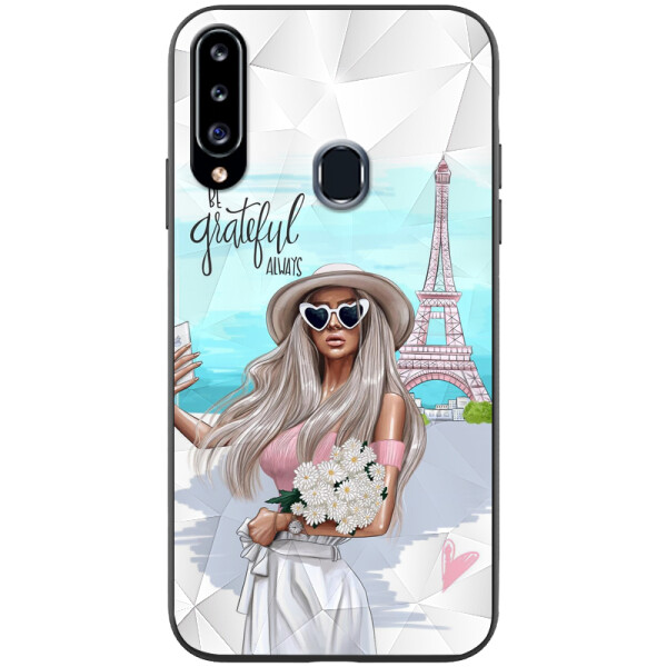 

TPU+PC чехол Prisma Ladies для Samsung Galaxy A20s Paris (115938)