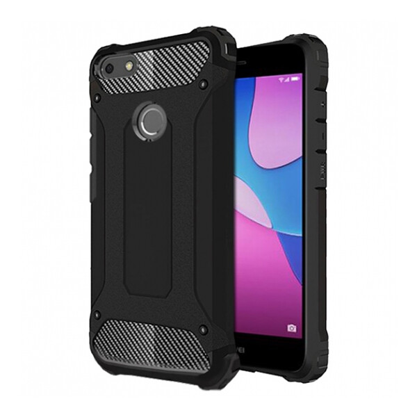 

Бронированный противоударный TPU+PC чехол Immortal для Huawei Nova Lite (2017) Черный (73708)