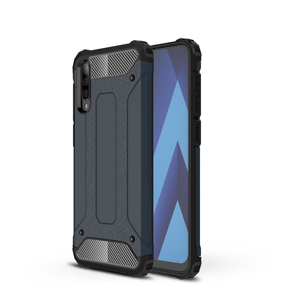 

Бронированный противоударный TPU+PC чехол Immortal для Samsung Galaxy A30s Серый / Metal slate (101788)