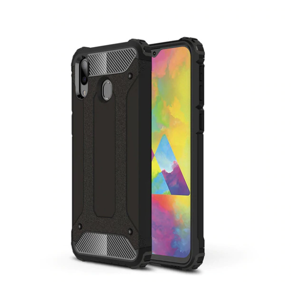 

Бронированный противоударный TPU+PC чехол Immortal для Samsung Galaxy M20 Черный (97864)