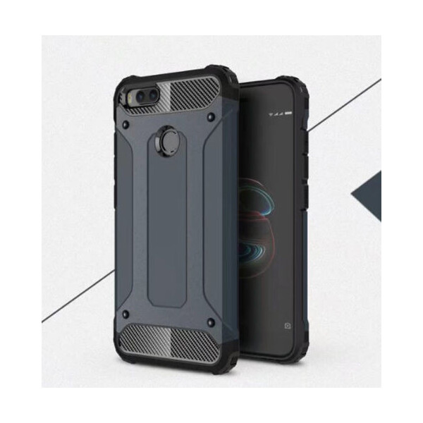

Бронированный противоударный TPU+PC чехол Immortal для Xiaomi Mi 5X Серый / Metal slate (70074)