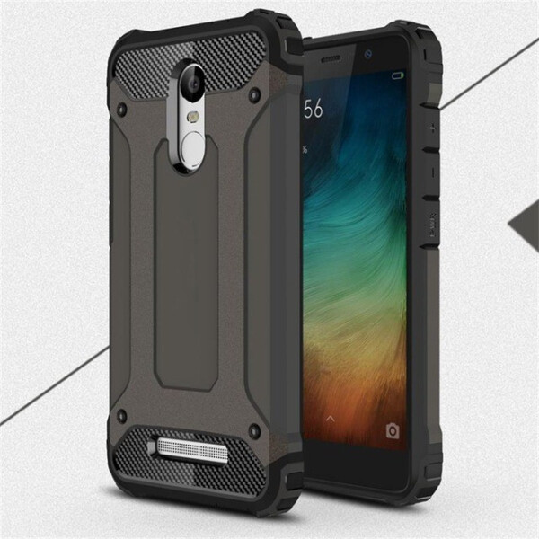 

Бронированный противоударный TPU+PC чехол Immortal для Xiaomi Redmi 5 Металл / Gun Metal (73739)