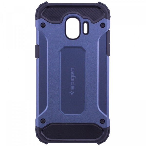 

Бронированный противоударный TPU+PC чехол SPIGEN (HC) для Samsung Galaxy J6+ (2018) (J610F) Синий (91440)