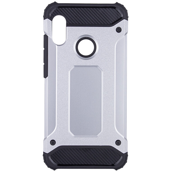 

Бронированный противоударный TPU+PC чехол SPIGEN (HC) для Xiaomi Mi A2 Lite / Xiaomi Redmi 6 Pro Серебряный (98057)