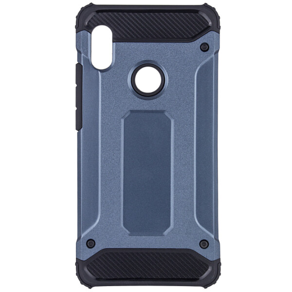 

Бронированный противоударный TPU+PC чехол SPIGEN (HC) для Xiaomi Redmi Note 5 Pro / Note 5 (DC) Синий (83804)