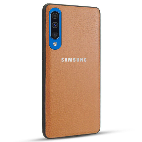 

Кожаная накладка Classic series для Samsung Galaxy A50s Коричневый (112770)
